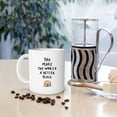 thumbnail image 2 of Inspirational Coffee Mugs,You Make The World A Better Place Coffee Mug,Birthday Christmas Gifts For Her Mom Sisters Coworker Boss,Rainbow Coffee Mug 11oz, 2 of 6