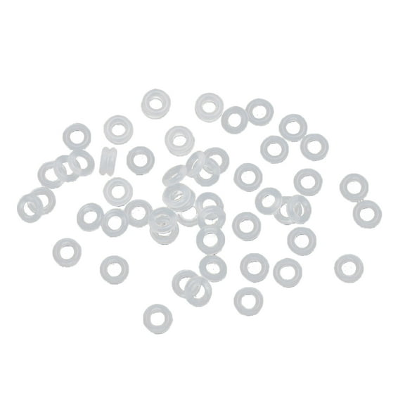 Silicone Rubber Stopper DIY Jewelry Craft Making Necklaces Bracelets Anklets Clip Lock Spacer Nonslip Charm Beads