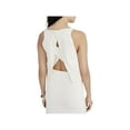 thumbnail image 2 of Rachel Roy Womens Cross-back Knit Blouse, Off-White, Large, 2 of 2