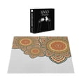 thumbnail image 3 of Ambesonne Ethnic Jigsaw Puzzle Durable Cardboard, Paisley Eastern Oriental, 1000 pcs, Multicolor, 3 of 5