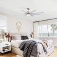thumbnail image 6 of Sofucor 52" Modern White Ceiling Fan with Light ,Phone APP and Remote,Voice Control, 6 of 14