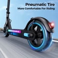 thumbnail image 6 of Electric Scooter for Adults, 600W, 30 Miles & 25 MPH Max, 10'' Pneumatic Tires Portable Folding Design，Commuting E-Scooter Blue, 6 of 9
