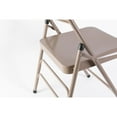 thumbnail image 4 of Full Metal Curved Triple Braced Folding Chair, 4 of 10