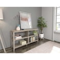 thumbnail image 5 of 30" Bookcase with 2 Shelves in Washed Grey, 5 of 6