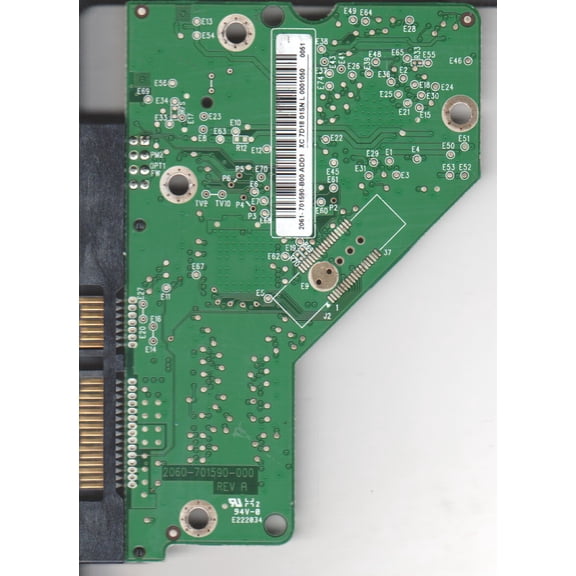 WD10EACS-00D6B1, 2061-701590-B00 ADD1, WD SATA 3.5 PCB