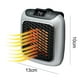 thumbnail image 2 of Calentador práctico de 800 W máquina de calefacción de cerámica PTC ajustable de 2 velocidades para oficina en casa, 2 of 9