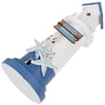 thumbnail image 4 of Wooden Lighthouse Decor Nautical Lighthouse Coastal Seaside Lighthouse Ornament, 4 of 8