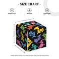 thumbnail image 2 of Honeii 's Colorful Geometric Dog for Leather Square Tissue Box Cover Holder: A Stylish Organizer for Tabletops, Bathrooms, Cars & Offices, 2 of 5