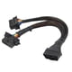 thumbnail image 2 of Cable De Extensión Obd2 1 En 2 OBD2, 16 Pines, 30cm De Longitud, Cable Adaptador De Diagnóstico Macho A Hembra Doble, 2 of 7