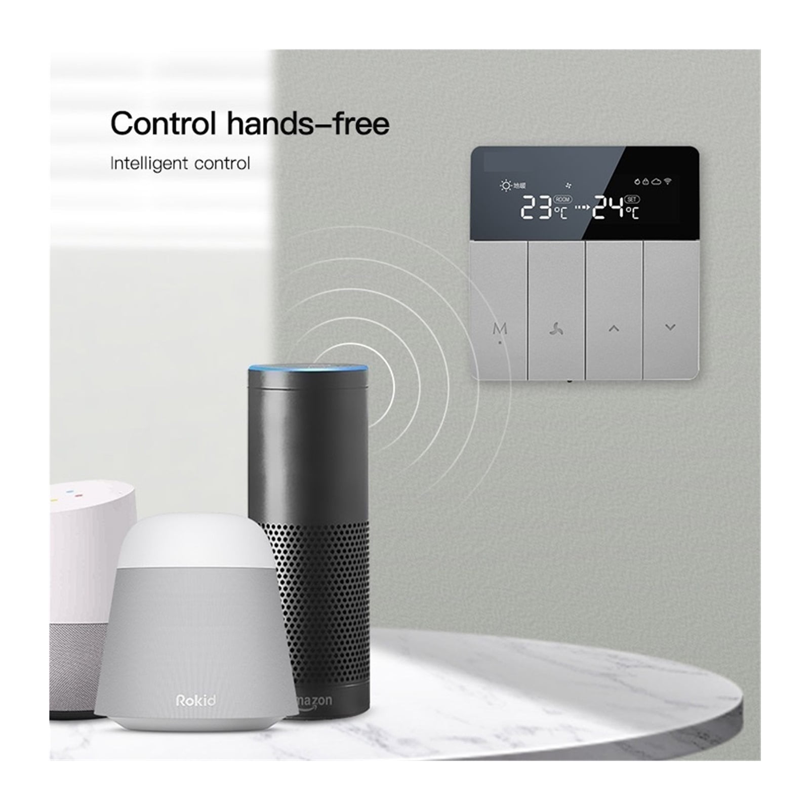 Smart Thermostat, Temperature Controller For Home Water Electric Floor Gas Boiler Heating Work With APP ,Save Energy