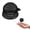 BLACK, variant on DOOGEE Magnetic Waterproof Small Bluetooth Speaker with 12-Hour Ultra-Long Battery Life, Mini Wireless Stereo Surround Sound for Outdoor, Shower, Tarvel, House Teenager or Gift, TWS Pairing, Purple