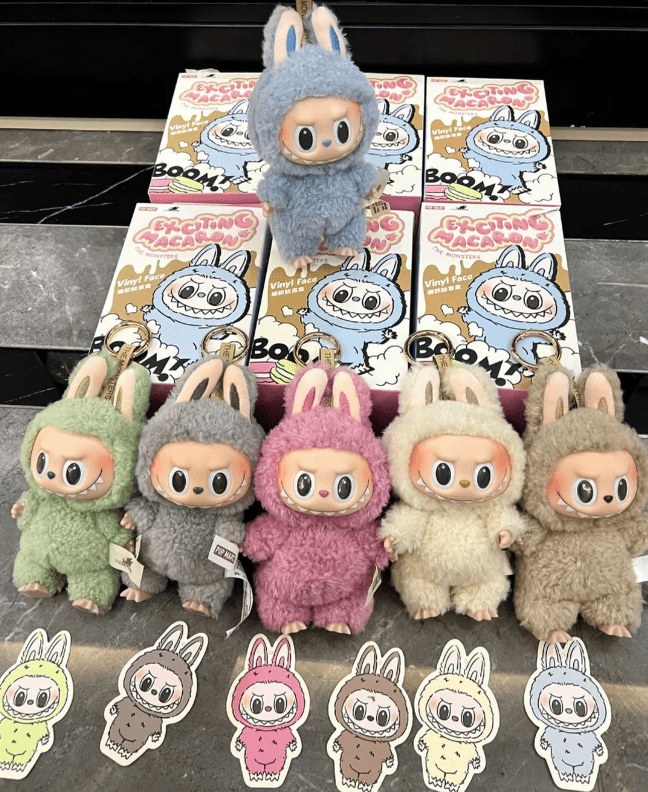 POP MART Labubu Plush Toy 6PC: A Heartwarming Present for Kids and
