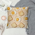 thumbnail image 2 of Qinduosi Decorative Throw Pillow Covers , , , Coffee Inches Cushion Covers Pillowcases for Sofa Couch Bed&amp;Car,Pack of White, 2 of 5