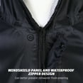 thumbnail image 4 of PTOOTP 1 Conjunto Impermeable Traje de Lluvia Chaqueta y Pantalones Impermeable para Mujeres Hombres Niños Niñas, 4 of 7