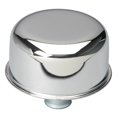 thumbnail image 3 of Trans Dapt Crankcase Breather Cap 9171 Chrome; Push-In; 1-1/4 Inch Diameter Tube/2-3/4 Inch Overall Diameter, 3 of 5