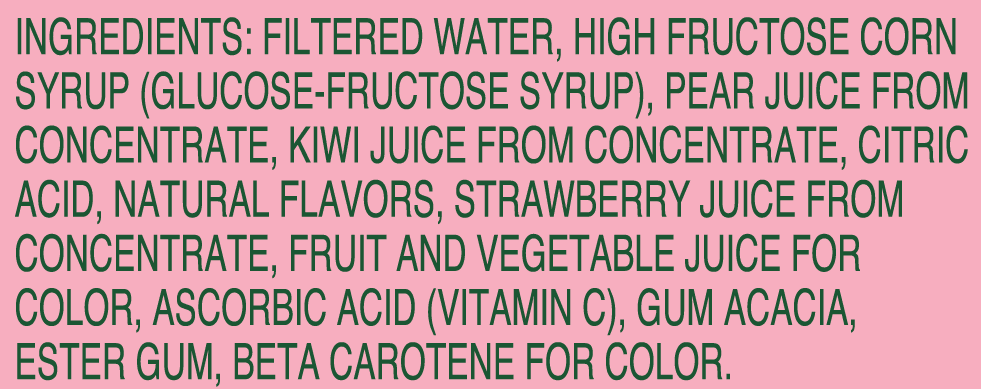 (4 pack) AriZona Kiwi Strawberry Juice Cocktail - 128 fl oz Gallon