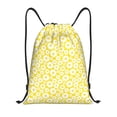 thumbnail image 1 of Saiise Daisies Flowers Pattern Sports Drawstring Backpack - String Swim Gym Bag with Wet Proof Pocket for Women&Men-Small, 1 of 6