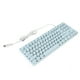 thumbnail image 3 of Teclado de computadora, teclado para juegos, teclado USB redondo para juegos, teclado con teclas, experiencia incomparable, 3 of 9