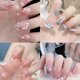 thumbnail image 3 of Manicura camelia joyería hielo transparente aurora resina decoración de uñas pegatinas color mágico tridimensional diy, 3 of 5