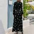 thumbnail image 2 of Holographic Iridescent Star Confetti Glitter Pattern (Black) Long Dress Bride dresses, 2 of 4