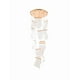 thumbnail image 1 of Candil Colgante Led 12 Luces Led Moderno Dorado, 1 of 4