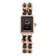 thumbnail image 1 of Reloj, Reloj de Pulsera, Reloj de Cuarzo Resistente al Agua, Reloj para Mujer, Oro Rosa + Esfera Negra, 1 of 4