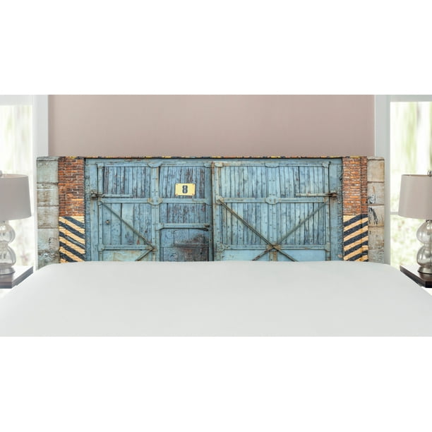 Old Wooden Factory Gate, How To Add Padding An Existing Headboard