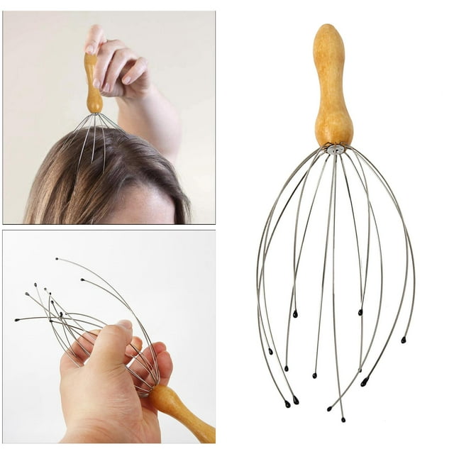 Masajeadores de material cuero cabelludo cabello, masajeador , herramienta de masajeador de material cuero cabelludo de relajación profun , shamjiam masajeadores de cuero cabelludo