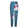 thumbnail image 4 of AOOCHASLIY Womens Christmas Pants Womens Fashion Casual Printed Tight Leggings High Waist Long Pants, 4 of 4
