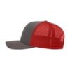 Charcoal / Red