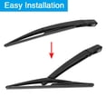 thumbnail image 2 of Unique Bargains Rear Windshield Wiper Blade Arm Set 305mm for Mercedes Benz GLE AMG W166 SUV 2015-2019, 2 of 3