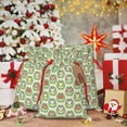 thumbnail image 6 of Pofeuu Cute Chubby Frog Print Burlap Bags with Drawstrings Drawstring Gift Bags Pouch Bag for Thankgiving Birthday Party Gift Wrapping Treats and Party Favors-Medium, 6 of 9
