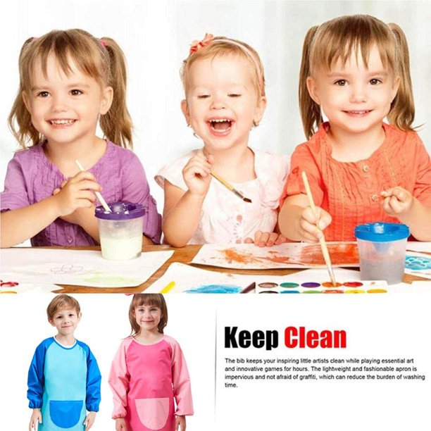 Lot De 30 Tabliers Jetables Imperméables Transparents Pour Enfants – Peinture, Cuisine, Pâtisserie, DIY – Protection Anti-tâches – Cadeau Pratique