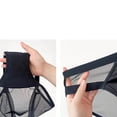thumbnail image 3 of Black Cheeky Thong for Women - Low Rise Breathable Underwear with Mesh Panels, Tagless Everyday Panties in Black, Sizes Medium & Large,Size M, 3 of 4
