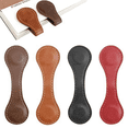 thumbnail image 2 of Magnetic Bookmark, 4Pcs Personalized Leather Retro Bookmark Magnetic Page Markers Book Lovers Gift, 2 of 5