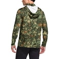thumbnail image 4 of Hoodies for Men UPF 50+ Sun Protection Hoodie Long Sleeve Fishing Hiking Shirt with Face Mask L, 4 of 7