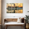thumbnail image 3 of Elephant Stock Hilton Head Lighthouse Wall Art - Horizontal Multi Panel Canvas - Living Room Wall Decor - Nautical Multi Panel - Yellow And Red Decor - 45" x 28", 3 of 8