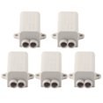 thumbnail image 3 of Bifurcador Paralelo De Terminal, Bifurcador Paralelo Cubierta Aislante Desmontable Para Cableado De Luz De Techo Cableado De Interruptor, Cableado De Medidor Eléctrico ZAQW ZK-1316, 3 of 8