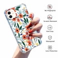 thumbnail image 2 of Flower Fields Case for iPhone 11,Aesthetic Colourful Floral Pattern Soft TPU Bumper Case Cover, 2 of 5