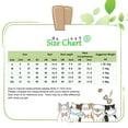 thumbnail image 3 of Visland Puppy Clothes Fashion Printing Outfit Breathable Pet Vest Dog Sleeveless Clothes Pet Clothing, 3 of 8