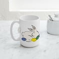 thumbnail image 5 of CafePress - Easter Bunny Large Mug - 15 oz Ceramic Large White Novelty Mug, 5 of 6