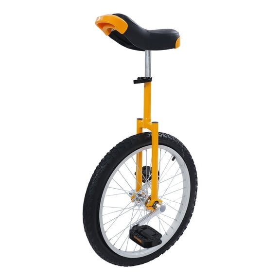 TFCFL 20 Inch Wheel Unicycle Balance Training Unicycle Outdoor Fitness Exercise Adult Cycling Unicycle Adjustable Height