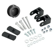 KFFKFF 2.5 Inch Front Leveling Lift Kit for 2014-2023 Dodge Ram 2500 4WD and 2013-2023 Ram 3500 4WD, Suspension Upgrade with Coil Spring Spacers and Shock Relocation Brackets, Durable Steel