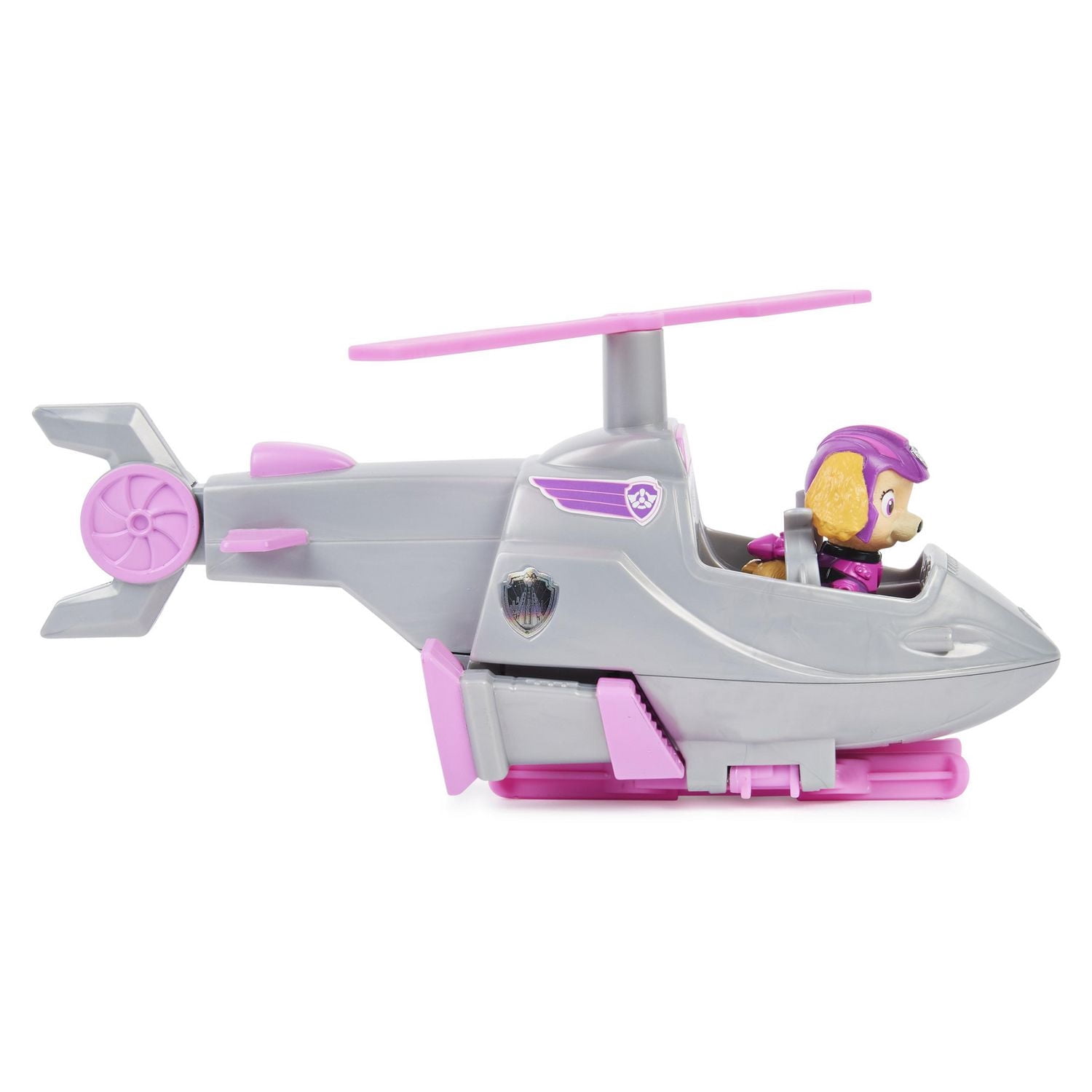 PAW Patrol, Skye’s Deluxe Movie Transforming Toy Car with Collectible Action Figure, Kids Toys for Ages 3 and up