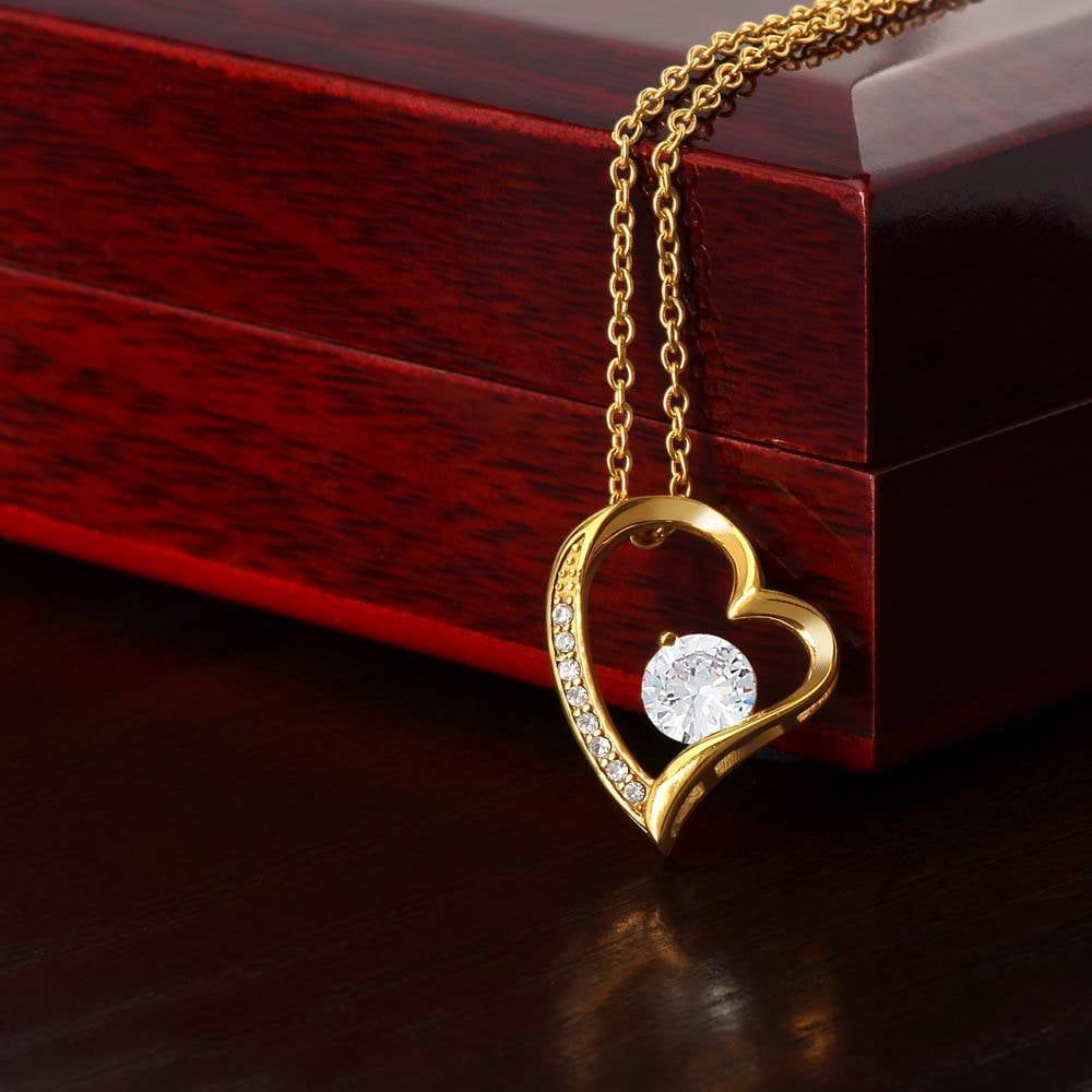 Valentines Day Gift for Wife To My Wife Necklace from Husband with Message Card Love Heart Necklace Wife Birthday Anniversary Valentines Mothers Day Gifts