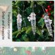 thumbnail image 5 of Crystal Suncatcher Christmas Window Hanging Pendant Rainbow Maker Para La Decoración Del Árbol De Navidad Inevent HA037822-00, 5 of 6