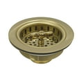 thumbnail image 4 of Kingston Brass  Tacoma Spin and Seal Sink Basket Strainer Polished Nickel Polished, 4 of 5