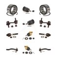 thumbnail image 1 of Transit Auto Front Wheel Bearing Upper Lower Ball Joint Outer Inner Tie Rod End and Sway Bar Stabilizer Link Kit (12Pc) for Car 2008-2012 Honda Accord - Left Right Side (Driver Passenger) K7T-108496, 1 of 10