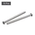 thumbnail image 3 of Uxcell 8#-32x3-1/4" Flat Head Machine Screws Phillips 304 Stainless Steel Polishing 10 Pack, 3 of 6