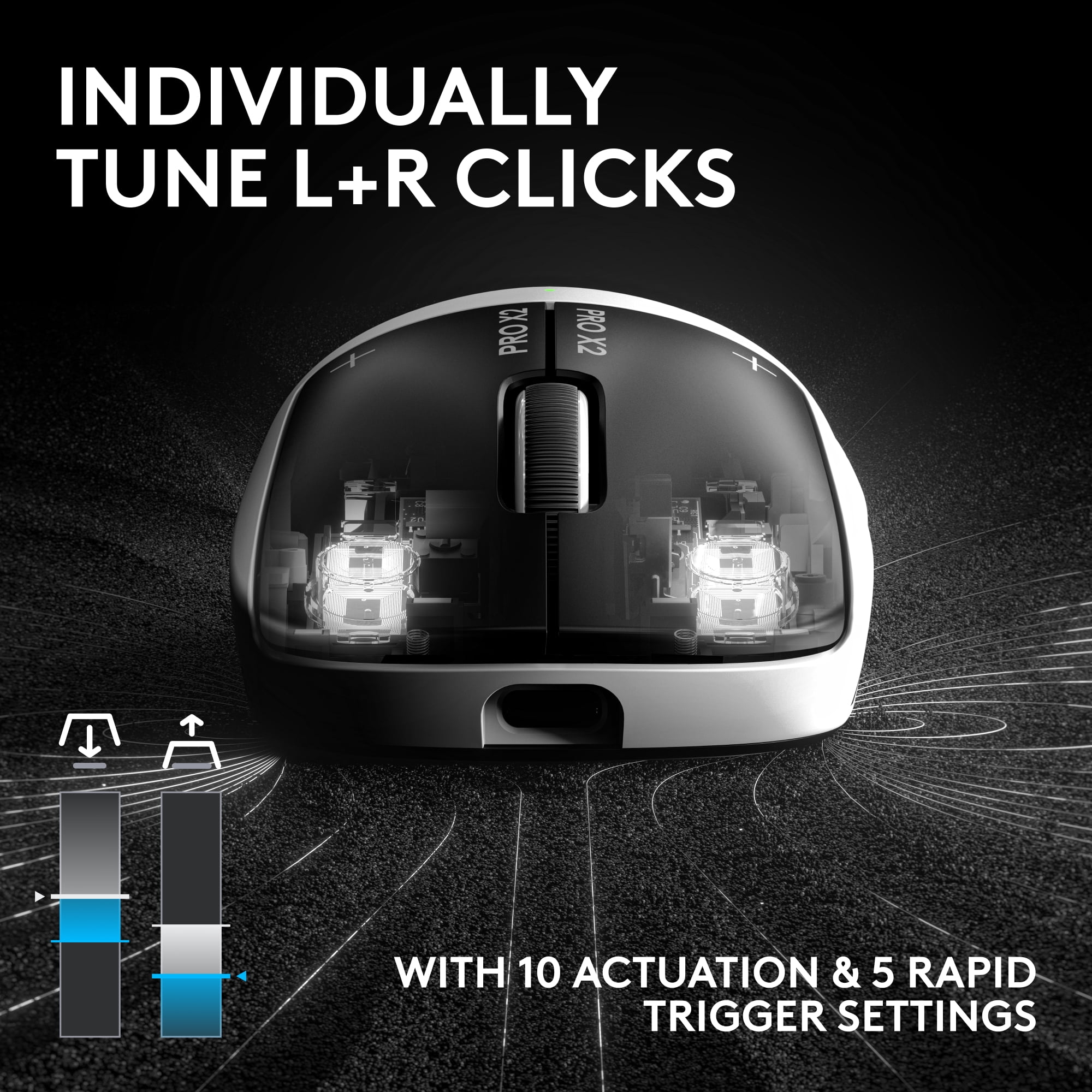 Pro X2 Superstrike Lightspeed Wireless Gaming Mouse: Electronics